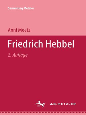 cover image of Friedrich Hebbel